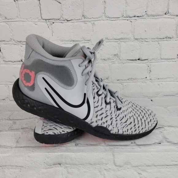 NIKE KD TREY 5 VIII MEN BASKETBALL SHOES LT SMOKE GREY SZ 8‎ - Picture 3 of 11